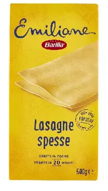[X000610] PASTA BARILLA UOVO LASAGNE GIALLE GR 500