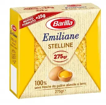 [X000612] PASTINA BARILLA UOVO STELLINE GR 250