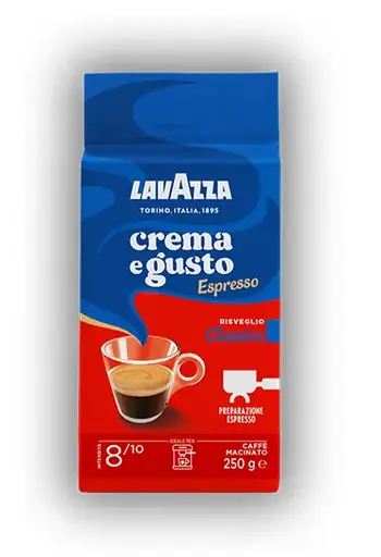 [X000754] CAFFE' LAVAZZA CREMA E GUSTO ESPRESSO  GR 250