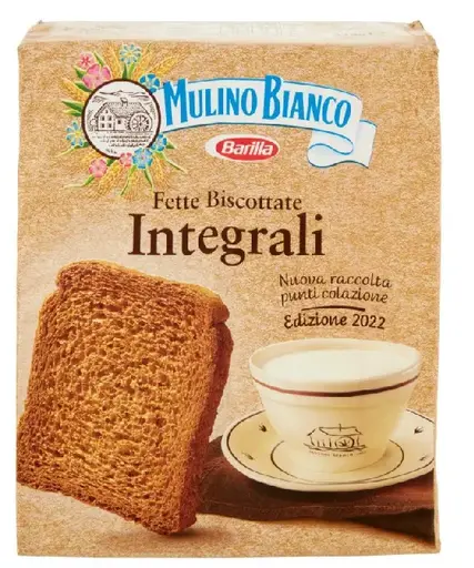 [X000979] FETTE BISCOTTATE INTEGRALI MULINO BIANCO GR 315