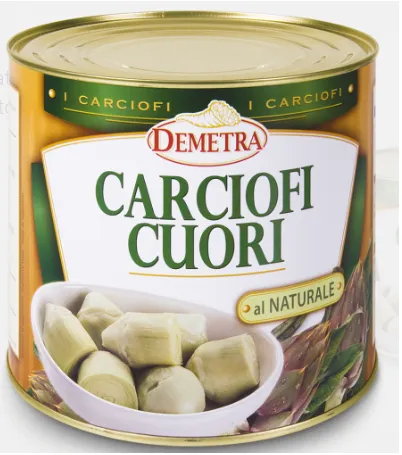 [X001175] CARCIOFI CUORI NATURALE DEMETRA KG 3