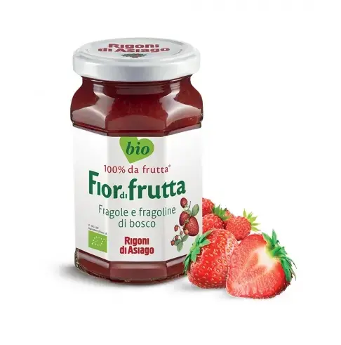 [X002310] CONFETTURA RIGONI FRAGOLA E FRAGOLINE DI BOSCO 250