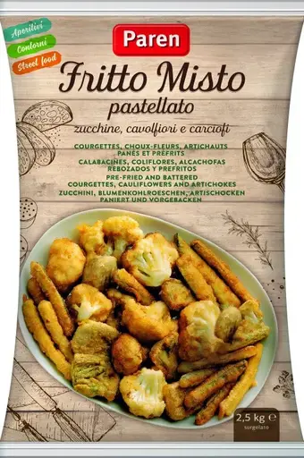 [X002799] VERDURE PASTELLATE PAREN CONGELATE 2,5