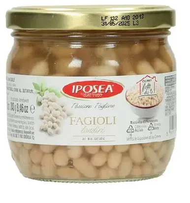 [X003527] FAGIOLI TONDINI VETRO IPOSEA 370