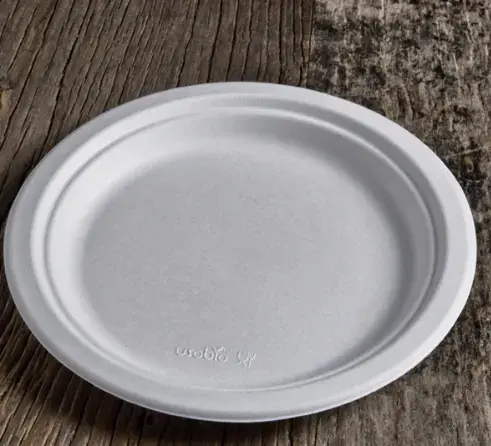 [X004900] PIATTI PIANI USO BIO POLPA CELLUL. X 50