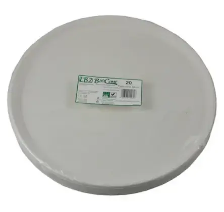 [X0080010] PIATTI PIZZA BIO CM 32 PZ 20