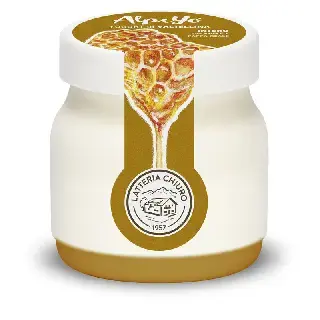 [CHIUR34208] YOGURT ALPIYO VALTELLINA MIELE PAPPA R. 125 G CHIURO