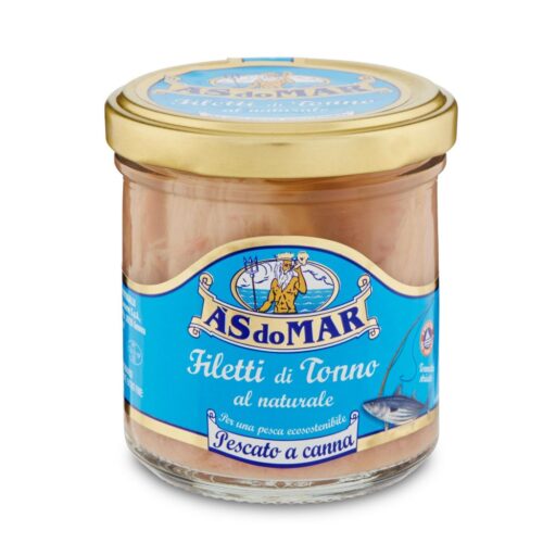 Asdomar Tonno naturale 150g vetro