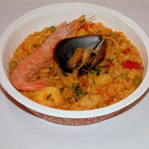 Paella alla Valenciana monoporz. (prezzo al pz)