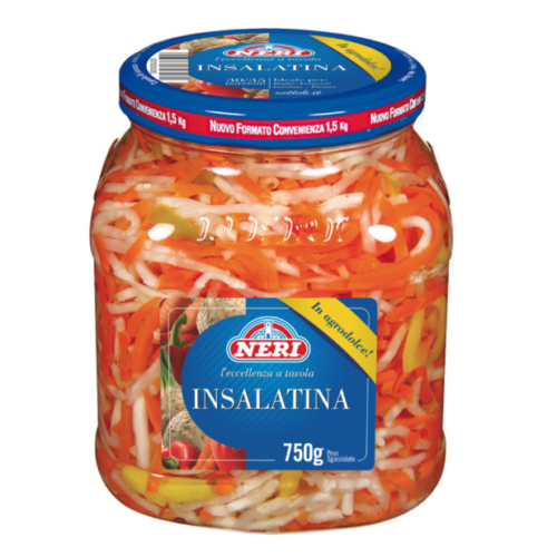 Insalatina vetro 990gr/750gr sgocc.