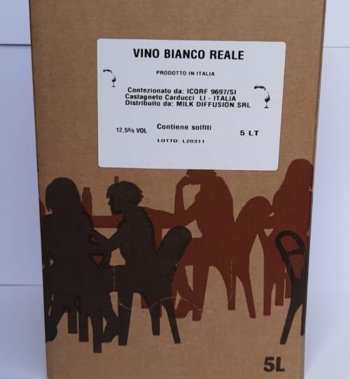 Vino Box 5lt Bianco Reale 12,5%